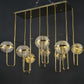 JSPHILO 6-296-16xG9 Shine Luxury Chandelier