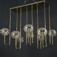 JSPHILO 6-296-16xG9 Shine Luxury Chandelier