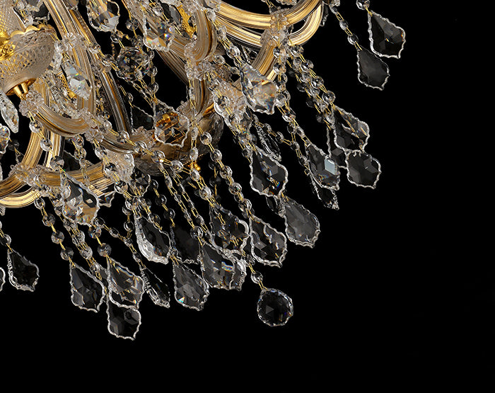 JSPHILO 6-302-8xE14 Shine Candle Arm Chandeliers