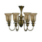 JSPHILO 6-319-6xE27 Engrace Crystal Chandeliers