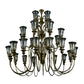 JSPHILO 6-321-16+8+4xE27 Engrace Crystal Chandeliers