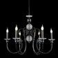 JSPHILO 6-333-6xE14 Shine Candle Arm Chandeliers