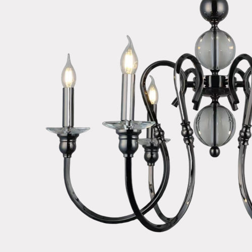 JSPHILO 6-333-6xE14 Shine Candle Arm Chandeliers