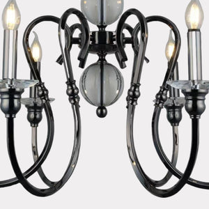 JSPHILO 6-333-6xE14 Shine Candle Arm Chandeliers