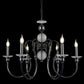 JSPHILO 6-333-6xE14 Shine Candle Arm Chandeliers
