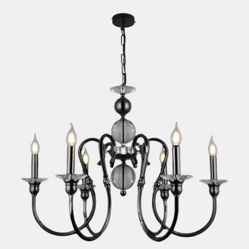 JSPHILO 6-333-6xE14 Shine Candle Arm Chandeliers