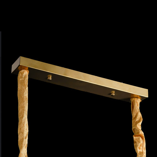 JSPHILO 6-336-12xE14 Shine Rectangular Chandeliers