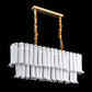 JSPHILO 6-336-12xE14 Shine Rectangular Chandeliers