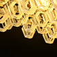 JSPHILO 6-344-10xE14 Shine Rectangular Chandeliers