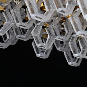JSPHILO 6-345-16xE14 Shine Rectangular Chandeliers