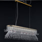 JSPHILO 6-348-8xE14 Shine Rectangular Chandeliers