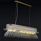 JSPHILO 6-348-8xE14 Shine Rectangular Chandeliers