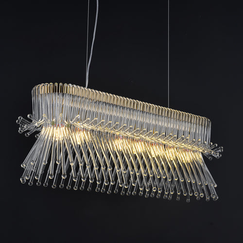 JSPHILO 6-348-8xE14 Shine Rectangular Chandeliers