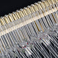 JSPHILO 6-348-8xE14 Shine Rectangular Chandeliers