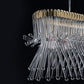 JSPHILO 6-348-8xE14 Shine Rectangular Chandeliers