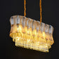 JSPHILO 6-356-12xE14 Shine Rectangular Chandeliers