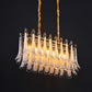 JSPHILO 6-359-12xE14 Impressions Rectangular Chandeliers