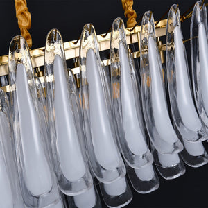 JSPHILO 6-359-12xE14 Impressions Rectangular Chandeliers