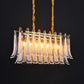 JSPHILO 6-359-12xE14 Impressions Rectangular Chandeliers