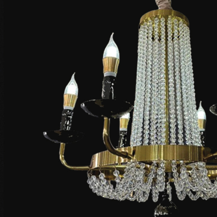 JSPHILO 6-360-6xE14 Shine Crystal Chandeliers