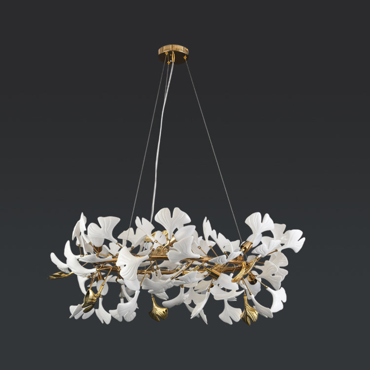 JSPHILO 6-367-12xG9 Shine Rectangular Chandeliers