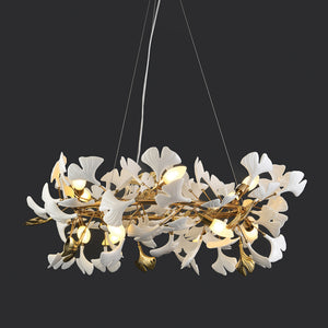 JSPHILO 6-367-12xG9 Shine Rectangular Chandeliers