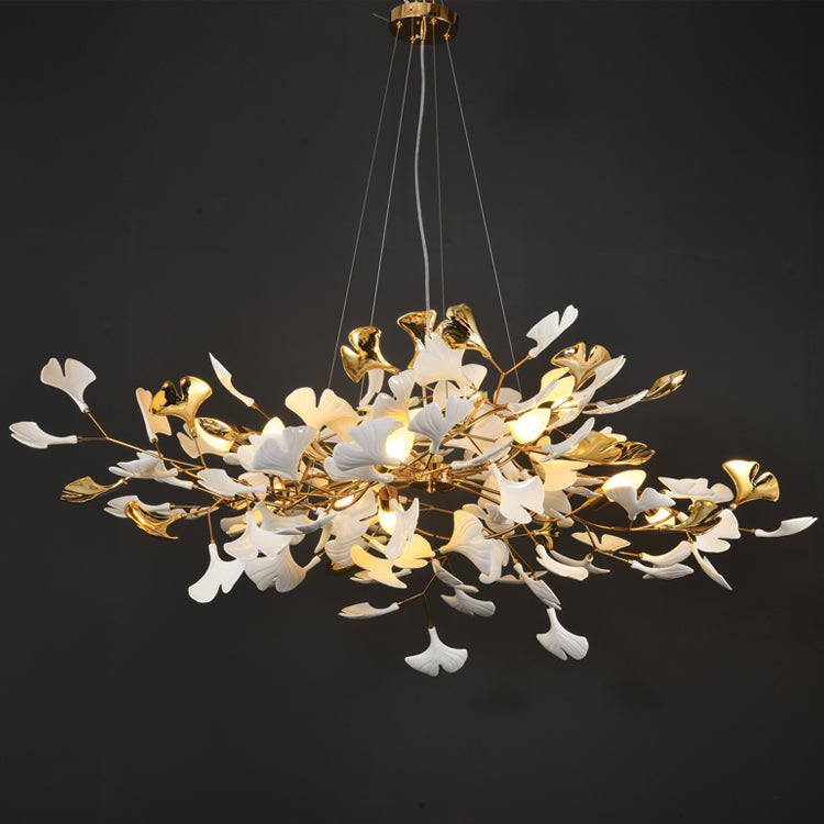 JSPHILO 6-368-12xG9 Shine Rectangular Chandeliers