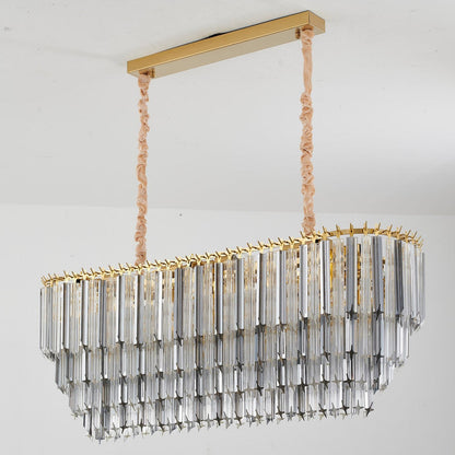 JSPHILO 6-371-15xE14 Shine Rectangular Chandeliers
