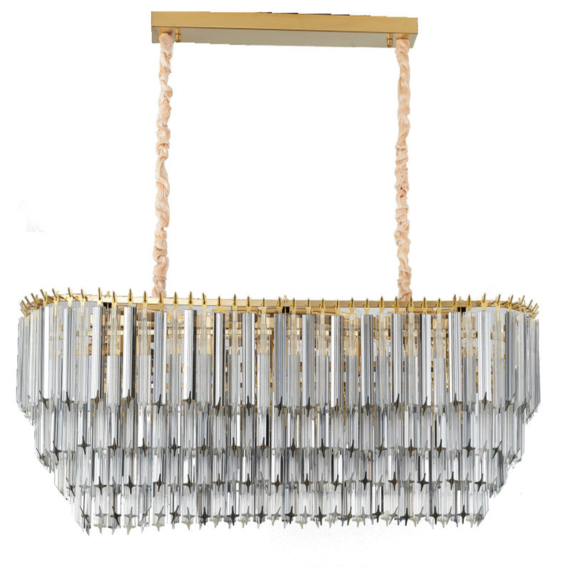 JSPHILO 6-371-15xE14 Shine Rectangular Chandeliers