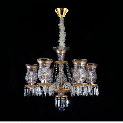 JSPHILO 6-372-6xE14 SHINE Candle Arm Chandeliers