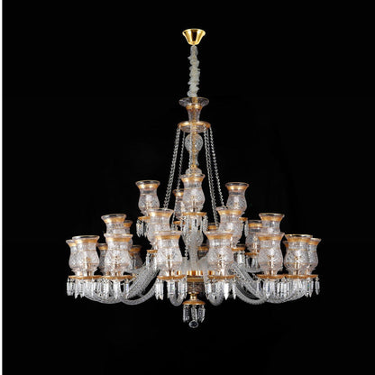 JSPHILO 6-374-16+8+4xE14 SHINE Candle Arm Chandeliers