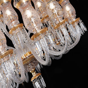 JSPHILO 6-374-16+8+4xE14 SHINE Candle Arm Chandeliers