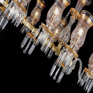 JSPHILO 6-375-10xE14 SHINE Rectangular Chandeliers