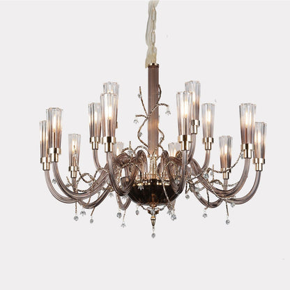 JSPHILO 6-384-10+5xE14 Shine Luxury Chandelier