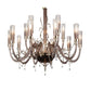 JSPHILO 6-384-10+5xE14 Shine Luxury Chandelier