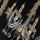 JSPHILO 6-387-10+5xE14 Shine Luxury Chandelier