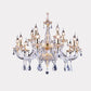 JSPHILO 6-387-10+5xE14 Shine Luxury Chandelier