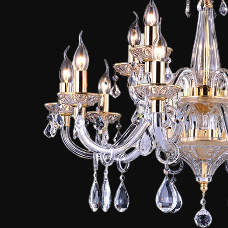 JSPHILO 6-387-10+5xE14 Shine Luxury Chandelier
