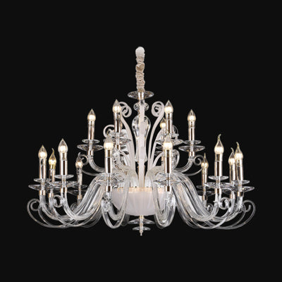 JSPHILO 6-389-12+6xE14 Shine Luxury Chandelier