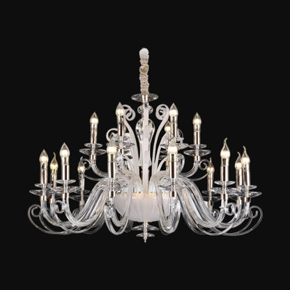 JSPHILO 6-389-12+6xE14 Shine Luxury Chandelier