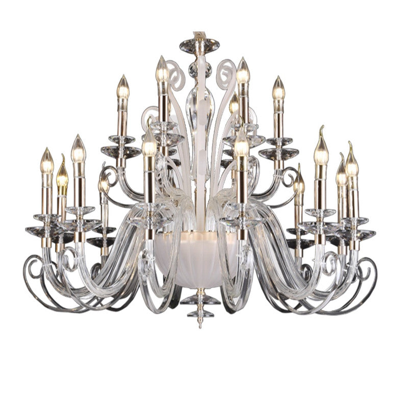 JSPHILO 6-389-12+6xE14 Shine Luxury Chandelier