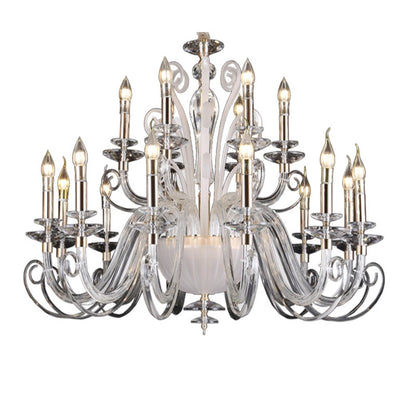 JSPHILO 6-389-12+6xE14 Shine Luxury Chandelier