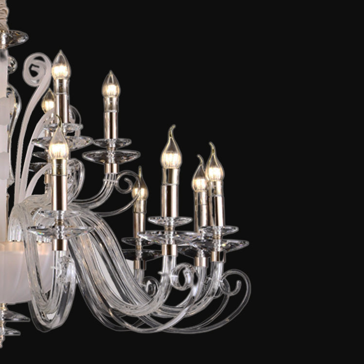 JSPHILO 6-389-12+6xE14 Shine Luxury Chandelier