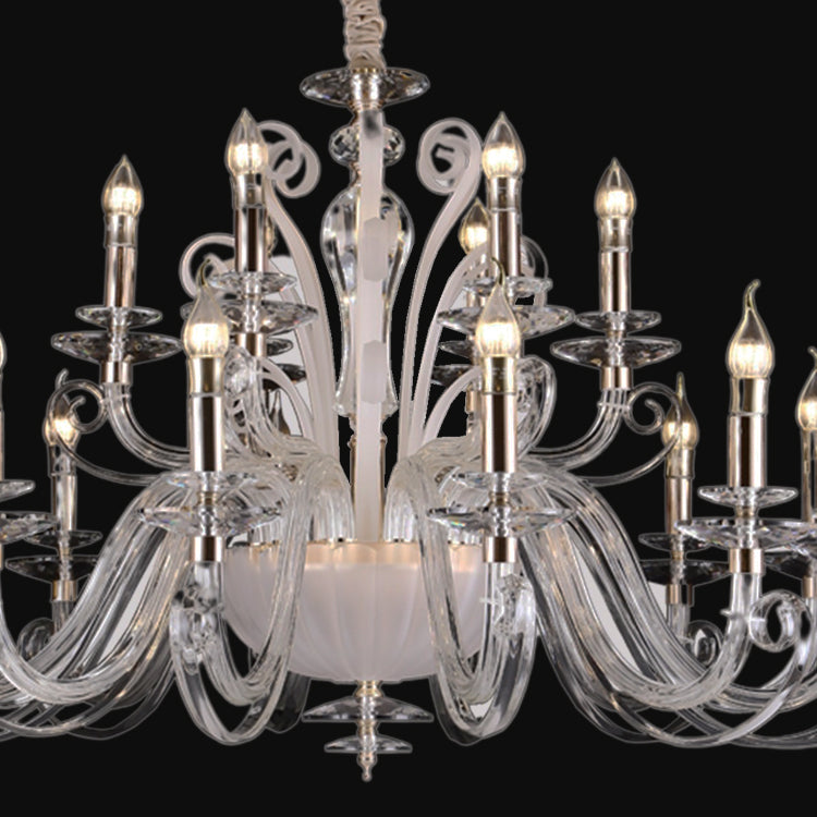 JSPHILO 6-389-12+6xE14 Shine Luxury Chandelier