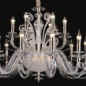 JSPHILO 6-389-12+6xE14 Shine Luxury Chandelier