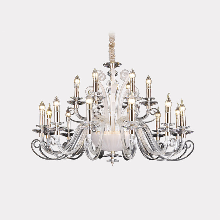 JSPHILO 6-389-12+6xE14 Shine Luxury Chandelier