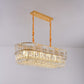 JSPHILO 6-390-12xE14 SHINE Rectangular Chandeliers