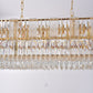 JSPHILO 6-390-12xE14 SHINE Rectangular Chandeliers