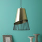 Gold Metal Hanging Light - 6003 - Included Bulb