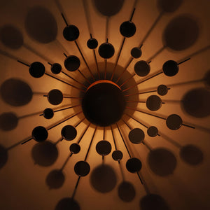 GOLD Metal Wall Light -6018 - Included Bulb